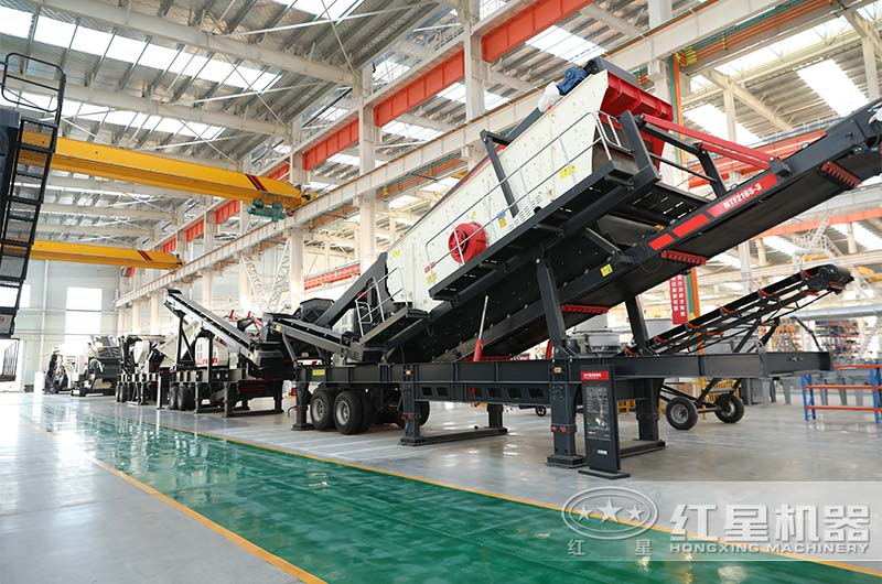 紅星機器移動建筑垃圾破碎機廠家 紅星機器移動建筑垃圾破碎機廠家