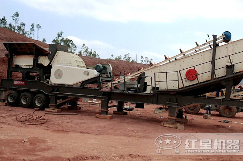 移動破碎機(jī)單機(jī)作業(yè)