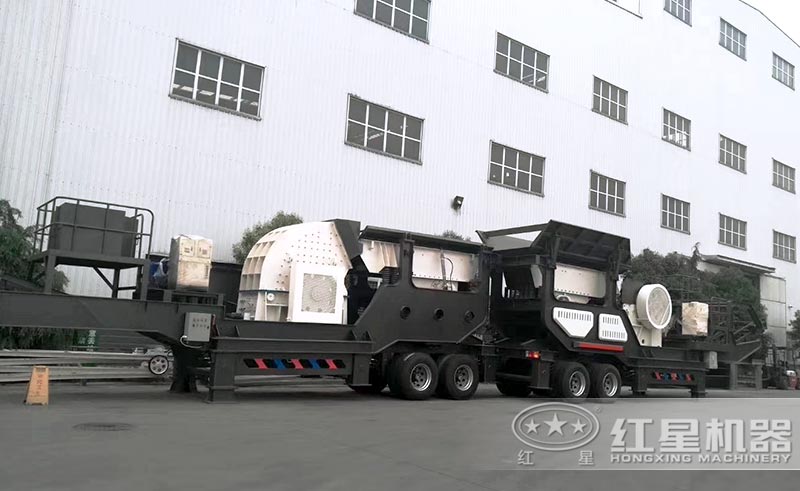 移動(dòng)錘式破碎機(jī)可自由選擇搭配型號(hào)