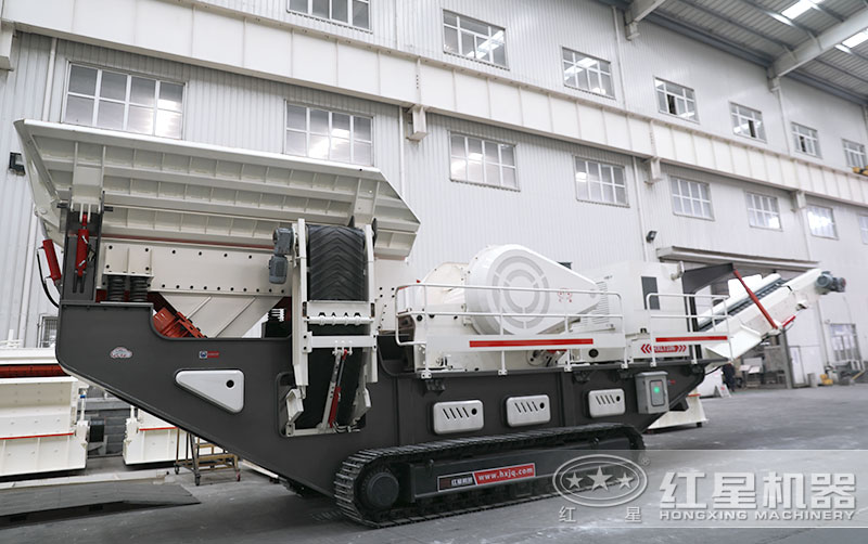 移動碎石粉沙機(jī)