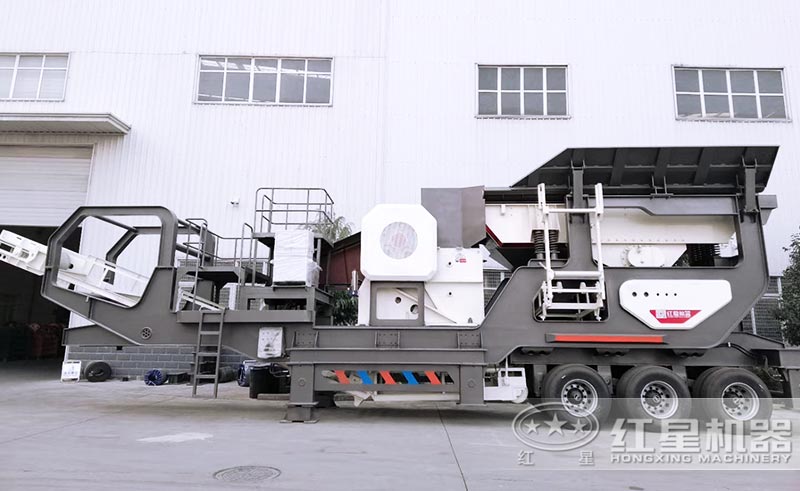 輪胎式建筑垃圾破碎機(jī)