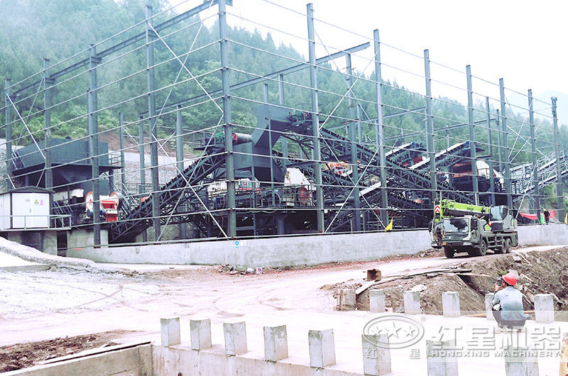 廣元客戶環(huán)保現(xiàn)場，正在建設(shè)中
