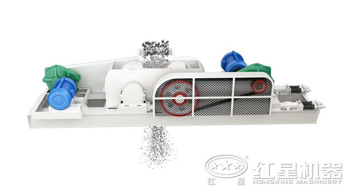 對輥式破碎機(jī)生產(chǎn)細(xì)沙
