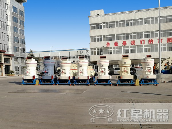 石灰石磨粉機(jī)_制粉機(jī)廠區(qū)圖