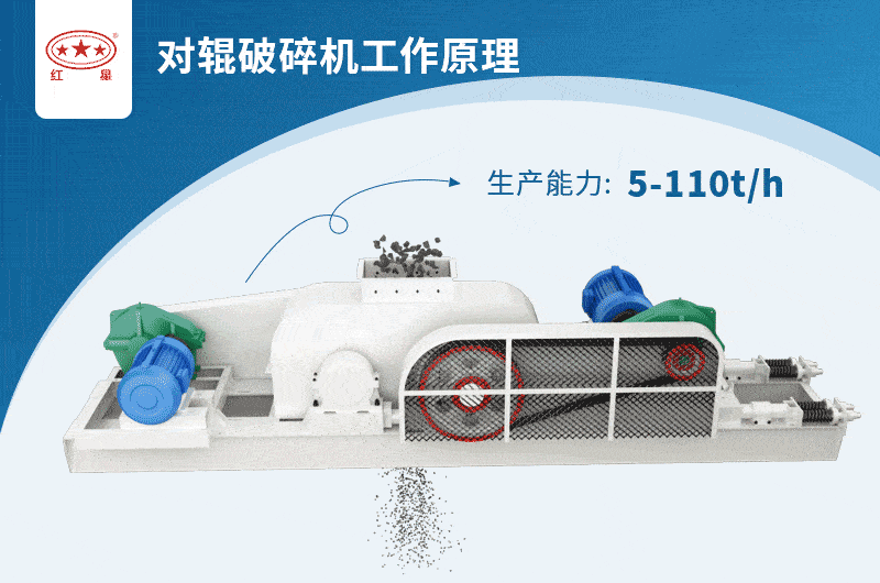 對(duì)輥破碎機(jī)工作原理
