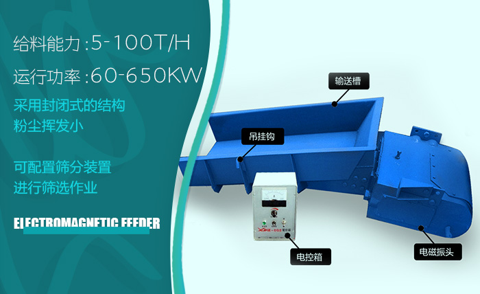 煤矸石電磁給料機作業(yè)原理
