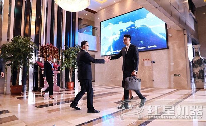 紅星新一代輪斗洗山沙設(shè)備價(jià)格實(shí)惠與德國(guó)客戶達(dá)成合作