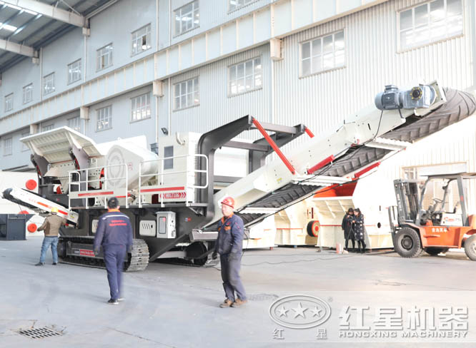 履帶式建筑垃圾粉碎機(jī)