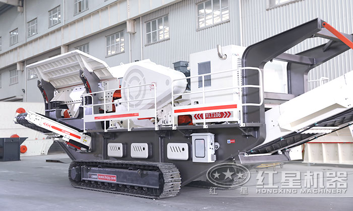 履帶移動碎石整形機(jī)