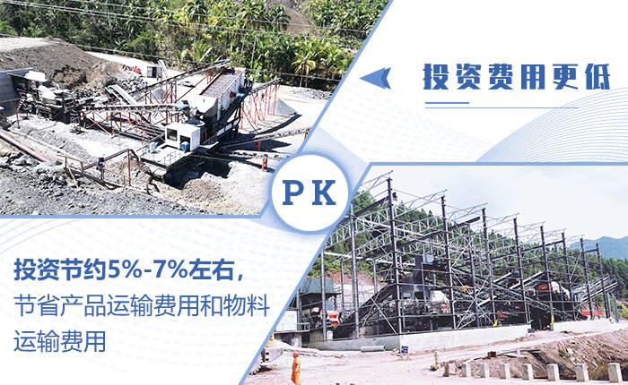 移動石子破碎機優(yōu)勢