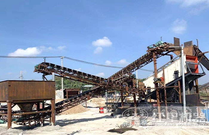 移動(dòng)石灰石制砂機(jī)