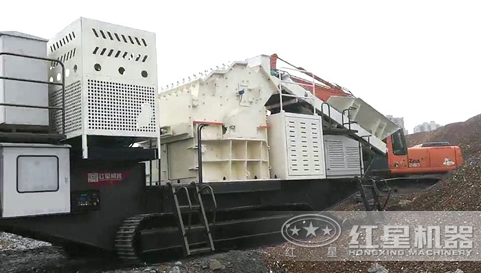 履帶移動破碎機(jī)