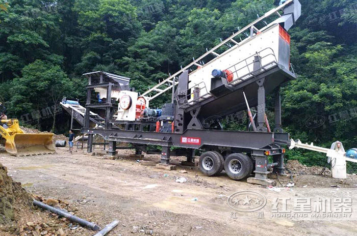 鄂破移動(dòng)建筑垃圾分類設(shè)備