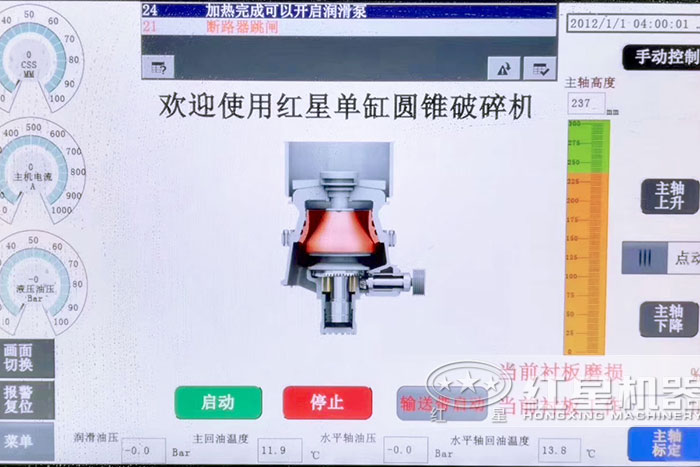 單缸圓錐破碎機(jī)操作平臺