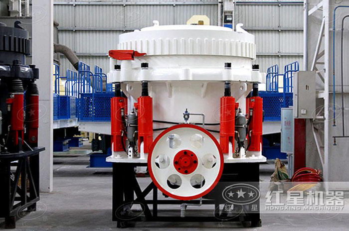 全液壓圓錐式破碎機產(chǎn)量高，能耗小