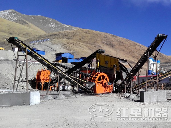 “顎破機+打砂機”組成砂石生產(chǎn)線實際應(yīng)用